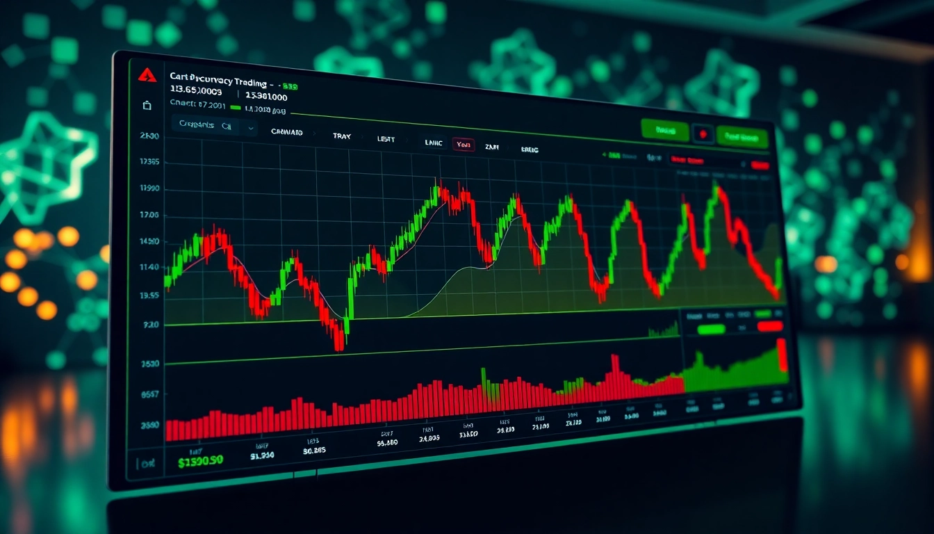 AICoin cryptocurrency platform showcasing real-time market data and interactive charts for traders.