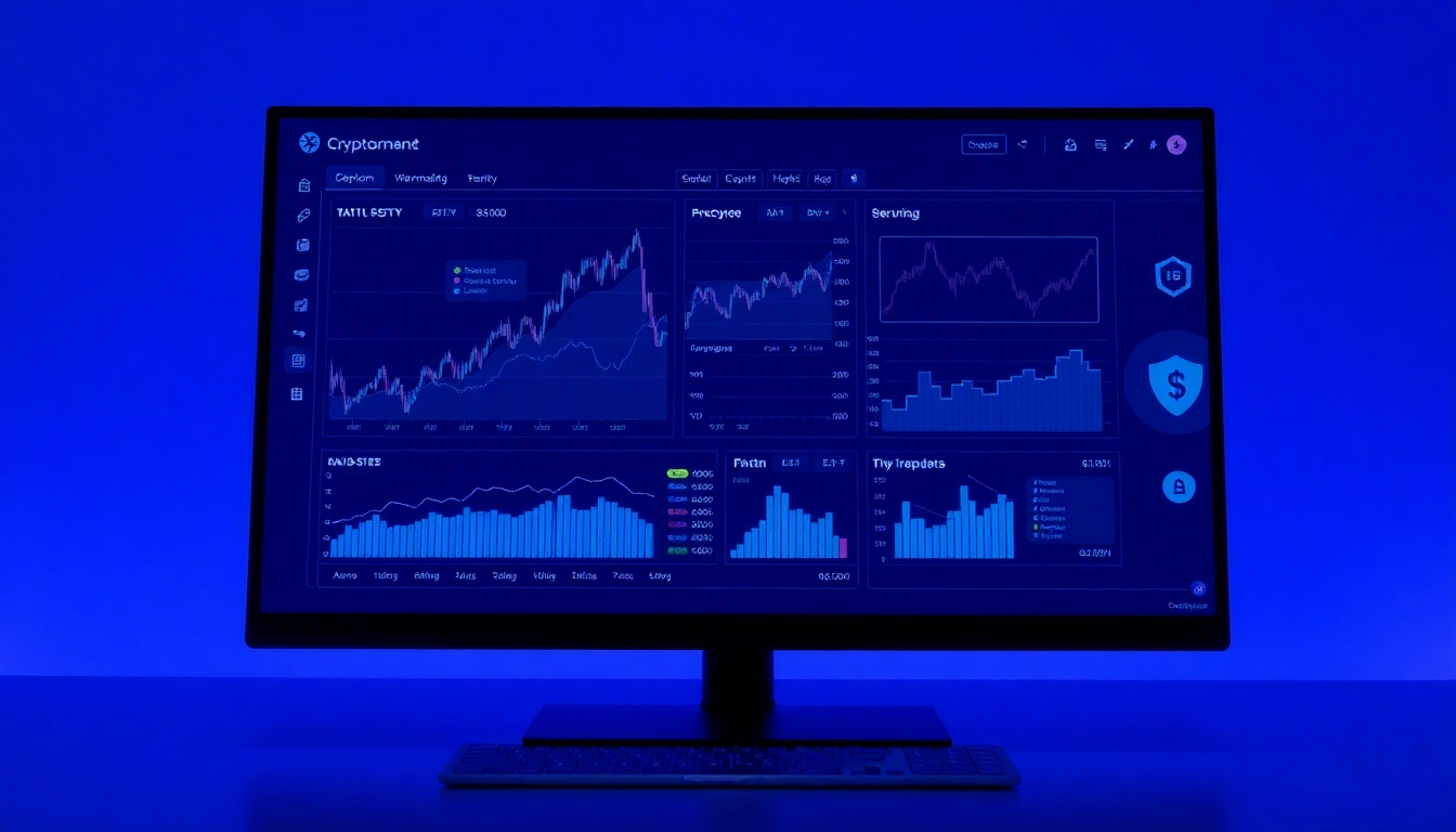 Screenshot of aicoin官网 showcasing live crypto charts, alert systems, and secure trading interface on desktop and mobile devices.
