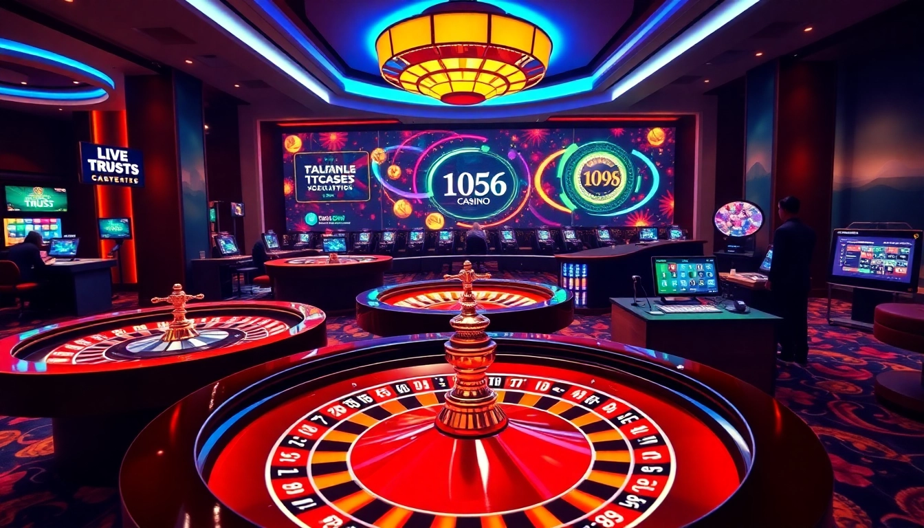 Engaging scene of canl casino siteleri with live dealers and modern gaming interfaces for user